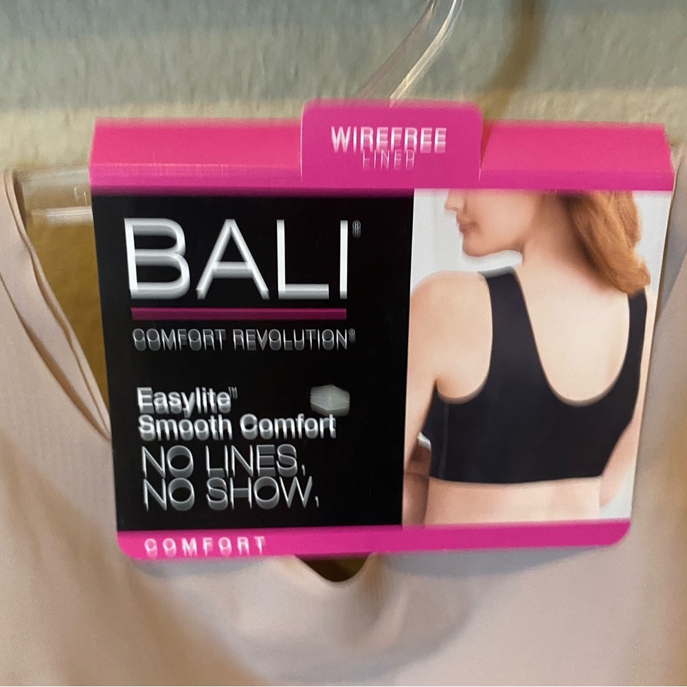 ✨ SALE NWT Wirefree Lined Comfort Bra in Modest Pink - Picture 10 of 11